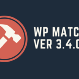 WP MATCH Ver3.4.0